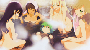 『閃乱カグラ -少女達の証明-』衣装全破壊で女の子の下着を脱がして全裸に！