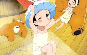 アニメ『くまみこ』で完全に全裸で丸見えになってる状態でエロいポーズの抱きまくら！