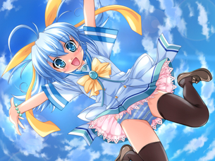 夏いろペンギン 【18禁PC美少女ゲームCG】壁紙・画像