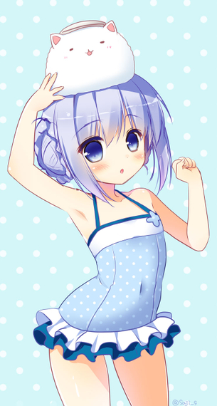 わきフェチの可愛い二次元画像。