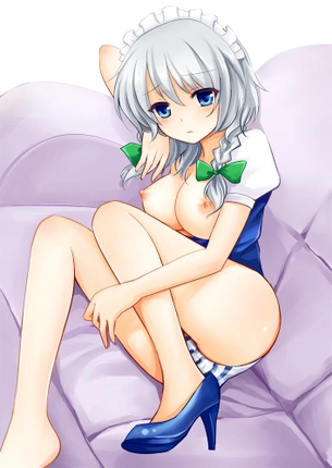 メイドの虹エロ画像