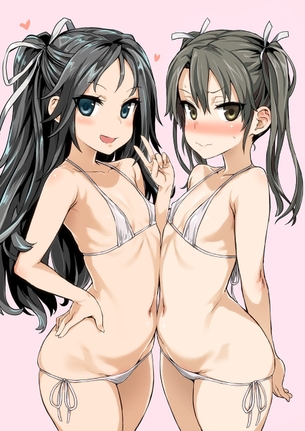 【エロ】ちっぱいのスリングショットやマイクロビキニ画像下さい【二次】 その1