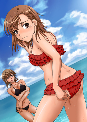 【とある科学の超電磁砲】御坂美琴の二次エロ画像で抜きたい！