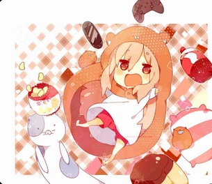 干物妹！うまるちゃんのエロ画像でシコりたい奴集まれ！
