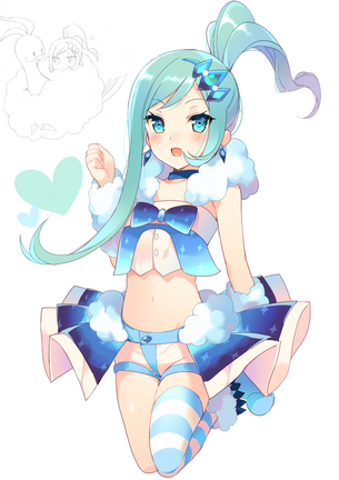 きらっきらっ☆なポケモンORASのアイドル、ルチアちゃんのエロ画像