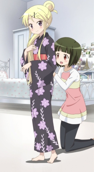 きんいろモザイクの九条カレンちゃんのエッチな画像を集めたデース！