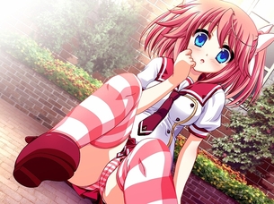 ニーソについてのエロ画像