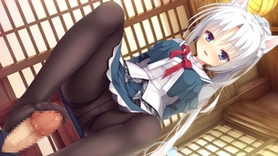 黒タイツ・黒パンストから 透けて見える白いパンツって最高ですよね?