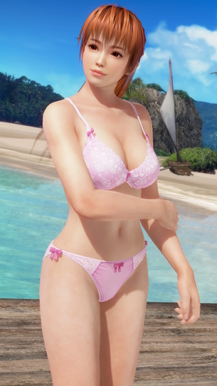 DOAX3 新水着「イノセンス」でグラビア撮影（かすみ編）