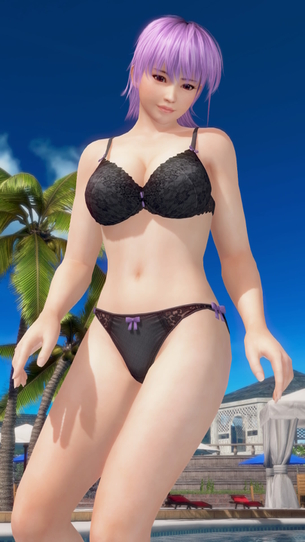 DOAX3 新水着「イノセンス」でグラビア撮影（あやね編）