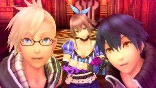 『ソールトリガー』新キャラ「ウィルマ」画像でいきなりパンチラ！水色の縞パン！