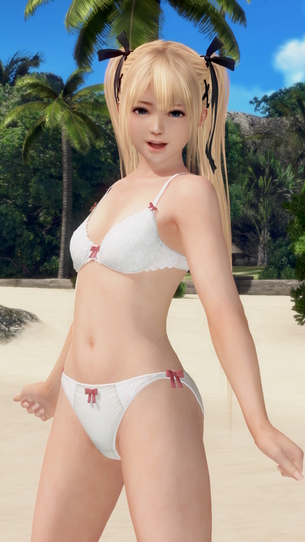 DOAX3 新水着「イノセンス」でグラビア撮影（マリー・ローズ編）