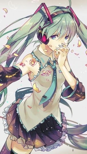 初音ミクの二次エロ画像を愛でる。