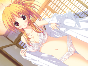 服が脱げるその瞬間！ 着替えしている最中にお邪魔しちゃった2次画像