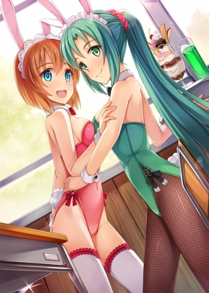 【二次】バニースーツを着た女の子の可愛い画像が見たい！ 5