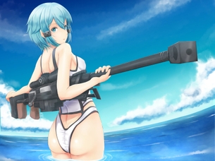 ソードアート・オンラインのシノンの画像フォルダを公開する！