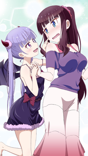 【NEW GAME!】 小悪魔な青葉ちゃんに翻弄されちゃうひふみん先輩 iphone7/6/5系・ipad壁紙 【画像・壁紙】 (15)