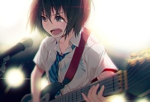 【Rock】ギター弾いてる女の子達の二次画像