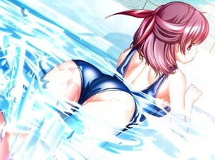 スク水(スクール水着)を着てる可愛い女の子の二次エロ画像④ 100枚
