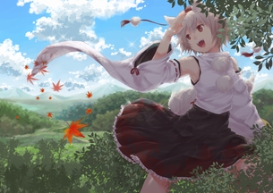 【二次・ZIP】美少女の背景に山が入ってる画像をくださいな