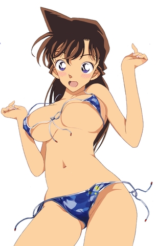 【名探偵コナン】毛利蘭の二次エロ画像で抜きたい！