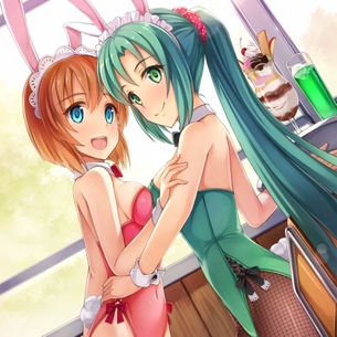 二次元バニーガールのエロ画像。これはお持ち帰り希望！！！