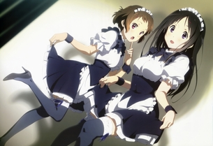 メイド服を着た女の子の二次画像 その2 50枚 【エロ・非エロ】