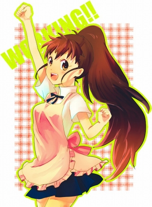 【WORKING!!】種島ぽぷらの二次エロ画像で抜きたい！