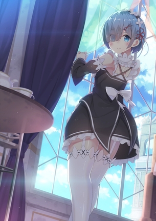 【Re:ゼロから始める異世界生活】レムの可愛い二次元画像。