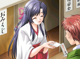 巫女のエロい画像