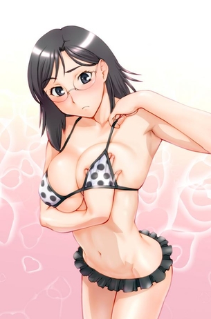 メガネっ娘のエッチな画像見たいよね？
