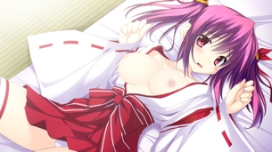 巫女の二次エロ画像で抜きたい！