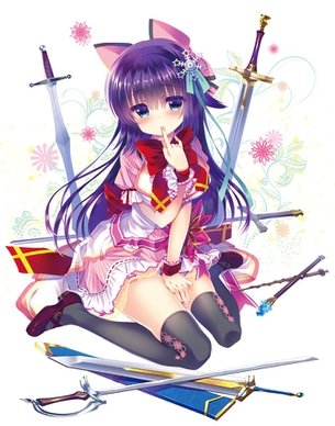 【二次・ZIP】太ももが艶かしいニーソ娘の画像まとめ