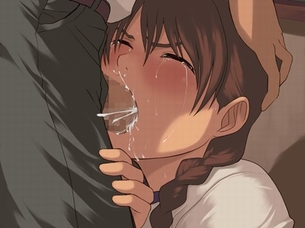 口内射精されてる女の子の二次エロ画像⑯ 25枚