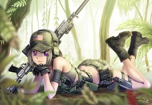 【非エロ・微エロ】軍服を着た女の子の二次エロ画像⑥ 25枚