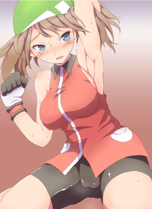 スパッツの可愛い二次元画像。