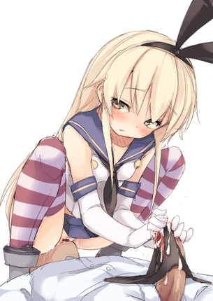 【二次・パンツコキ】女の子にパンティでしごかれてるエロ画像 part2