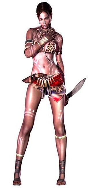 バイオハザード5よりシェバの画像