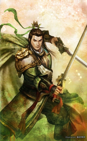 三國無双シリーズより劉備の画像