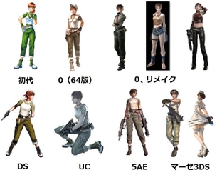 バイオハザードシリーズよりレベッカ・チェンバースの画像