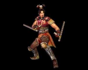 三國無双シリーズより孫策の画像