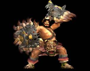 三國無双シリーズより孟獲の画像
