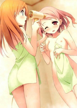美少女同士で仲良くエッチなこととかしている二次元レズ百合画像（51枚）