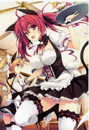 メイドのエッチな魅力が分かるエロ画像
