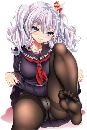 【二次・ZIP】衣類たくし上げて挑発・誘惑してる美少女画像