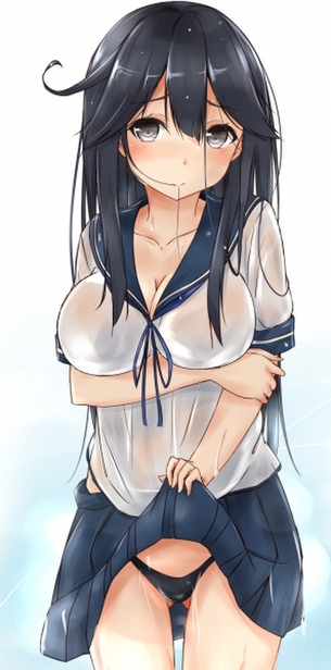 百合の二次元エロ画像。