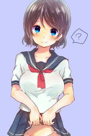 【二次・ZIP】上着やスカートたくし上げてる美少女画像まとめ