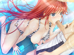 【2次エロ】夏だから水着を着た女の子とエッチがしたくなるようなエロ画像まとめ