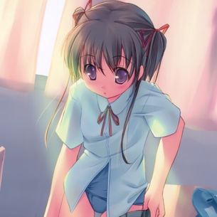 小学生から人生をやり直したくなる、二次元スク水美少女画像。