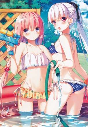 【二次・ZIP】乳首を着衣越しに主張させてる胸ポチ美少女画像
